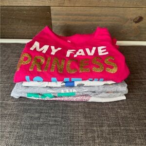 Okie Dokie Girls Long Sleeve Shirts Lot Size 5T